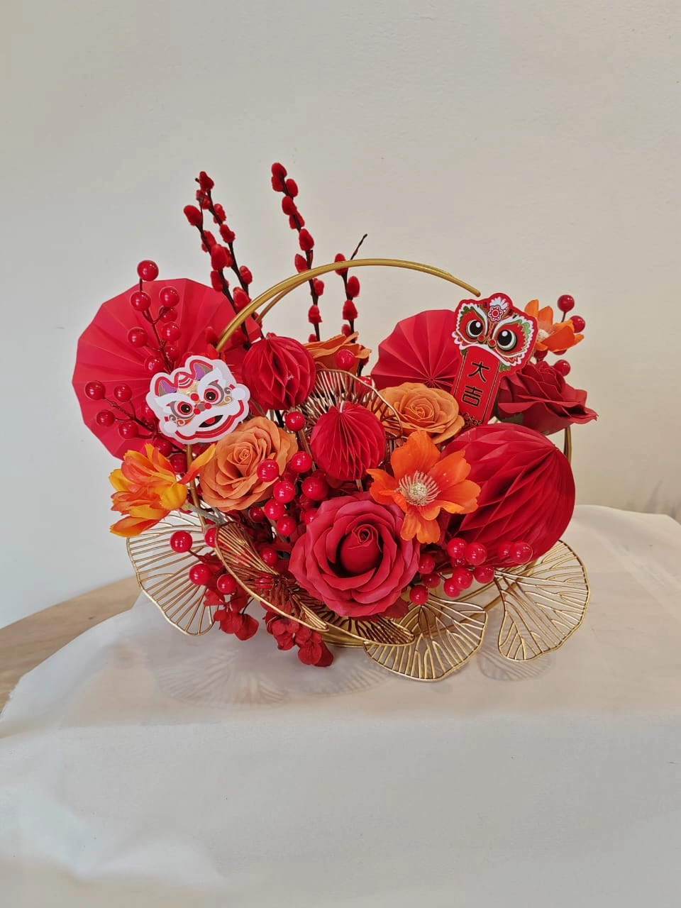 CNY Festive Tabletop Blooms